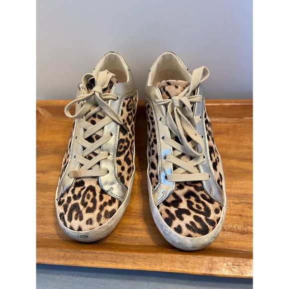 Sam Edelman Britton 2 Calf Hair Sneaker - Picture 2 of 8